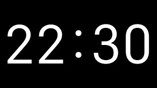 22 Minute and 30 Second Timer | Countdown Timer with Big Numbers | No Music Wealth