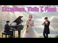 Saxophone, Violin &amp; Piano 🌸 Dreamy Spring Instrumental by the Lake | Romantic Sunset Music