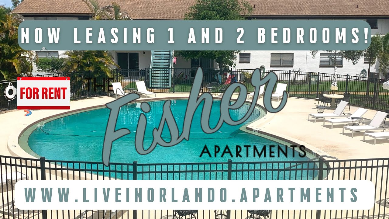 The Fisher Apartment Homes in Winter Park! Now leasing 1 and 2 bedroom