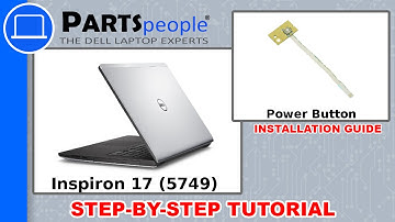 Dell Inspiron 17 (5749) Power Button Circuit Board How-To Video Tutorial