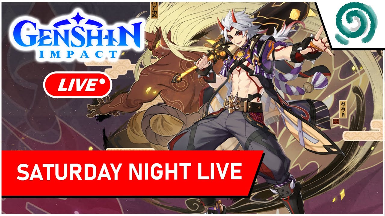 Playing Genshin Saturday 🔴LIVE YouTube
