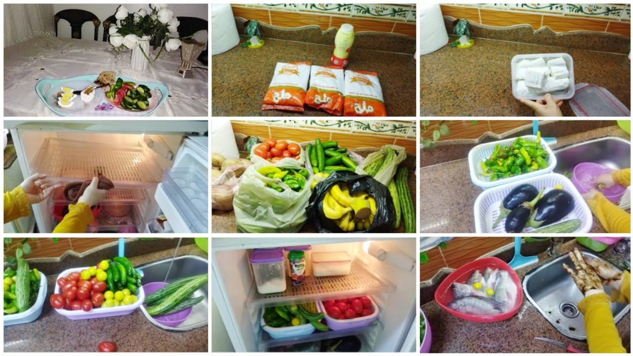 مشتريات آخر اسبوع في الشهر 🌿 لازم اكفي واوفي طلبات البيت وكله علي أد المصروف 