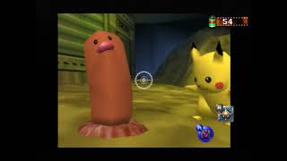 Pokemon Snap - Diglett 960 Size (missed technique bonus)