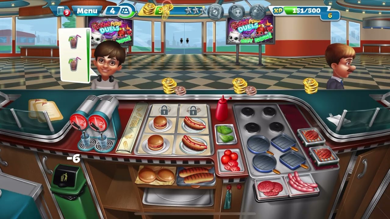 Level 12 only 2stars cookingfever