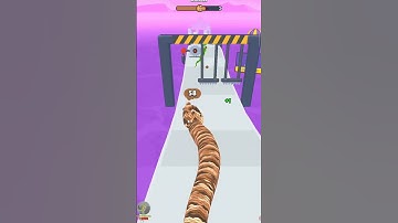 Snake Run Race 3d ASMR Gameplay #shorts #snakerunrace #2048