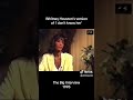 Whitney Houston 🕊️being asked about Mariah Carey being compared #riplegend #shortvideo