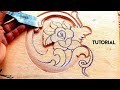 Wooden flower and leaf carving tutorial  up wood art