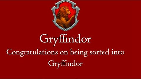 How to get gryffindor on pottermore every time 2017