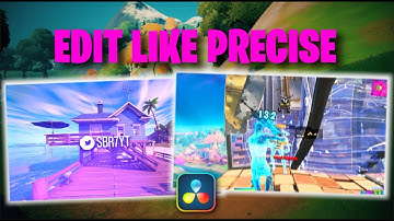 How to EDIT like *PRECISE* in Davinci Resolve (FREE PRESETS) | Cinematic Intro, Effects and More!