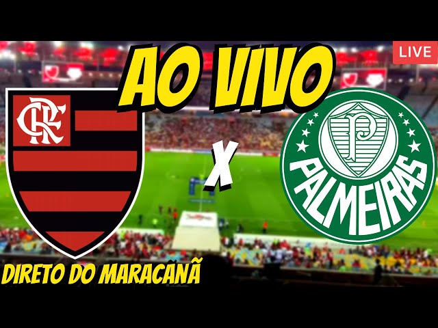 FLAMENGO X PALMEIRAS TRANSMISSÃO AO VIVO DIRETO DO MARACANÃ