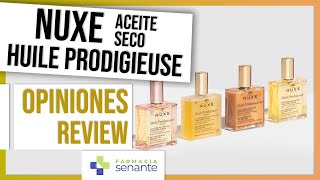 NUXE Aceite Opiniones 😍 Nuxe Huile Prodigieuse Aceite Seco 🌟FARMACIA SENANTE