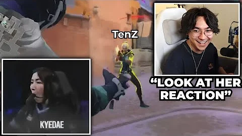 TenZ Reacts to Kyedae's POV of His 4K Clutch in Toronto