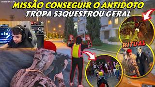 MISSÃO CONSEGUIR O ANTIDOTO PRO BK! | S3QUESTROS NA PISTA E RITUAL - BKINHO RP CLIP'S