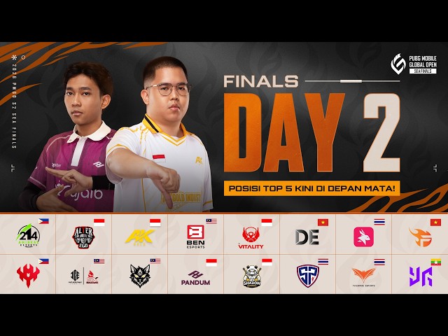 [ID] 2026 PMGO S2 SEA Finals | Day 2 | POSISI TOP 5 KINI DI DEPAN MATA!