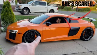 FINALLY Got My Wife To Drive My Supercar..  + Ordering A NEW Car:/Truck For The Channel 😎