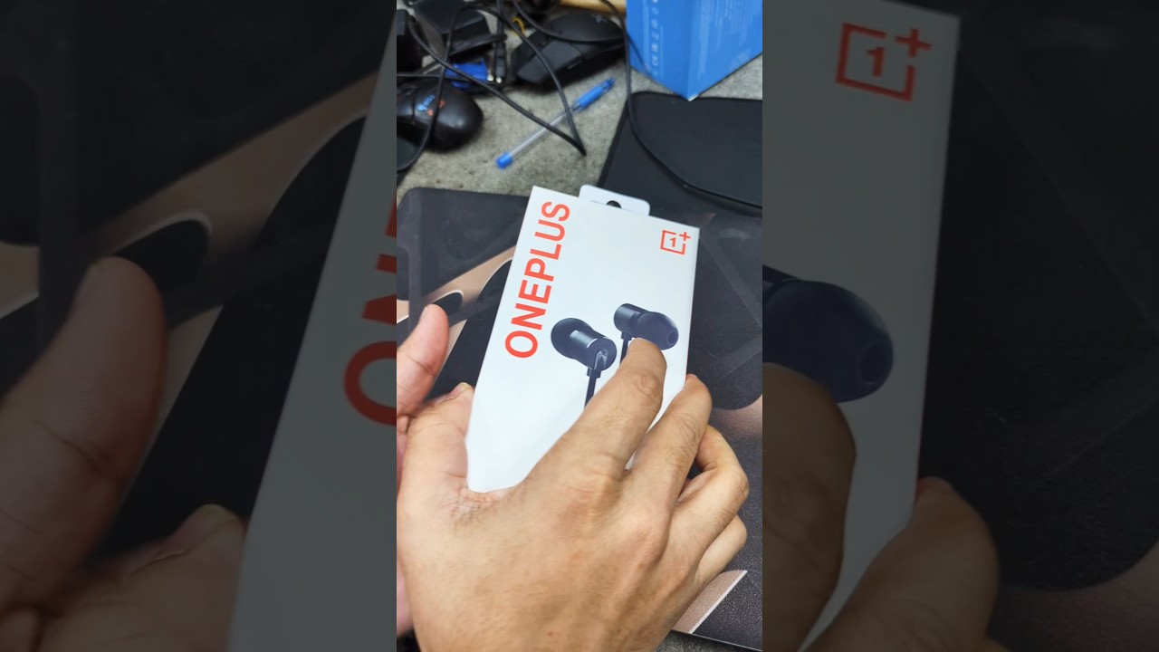 OnePlus Type-C Bullets Earphone Unboxing 