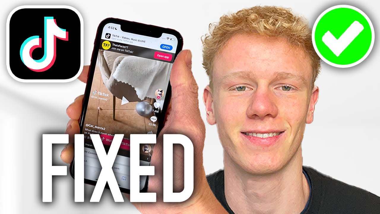 How To Fix TikTok Videos Not Opening In TikTok App - YouTube