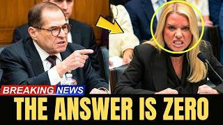 Nadler Asks How Many Indicted — Bondi Refuses, Explodes: "I'll Answer THE WAY I WANT!"