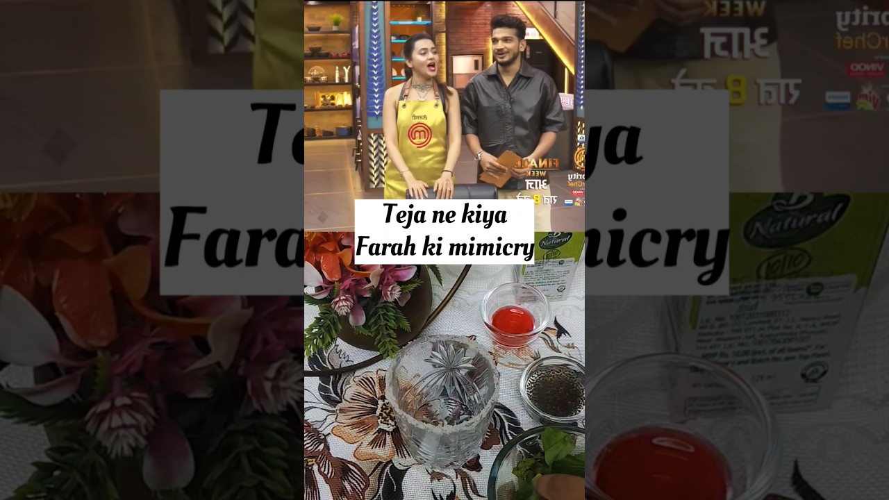 Teja ne kiya Farah ki mimicry 