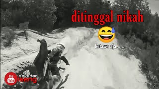 Story wa motor trail #ditinggal nikah ( yg tau lagunya tulus angkat tangan 😅 )
