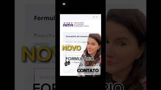 AIMA - NOVO FORMULÁRIO DE CONTATO #portugal #imigraçãobrasileiros #cplp #imigraçãobrasileiros screenshot 2