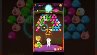 line bubble 2 秘密_新年拉拉熊（171萬）20180101