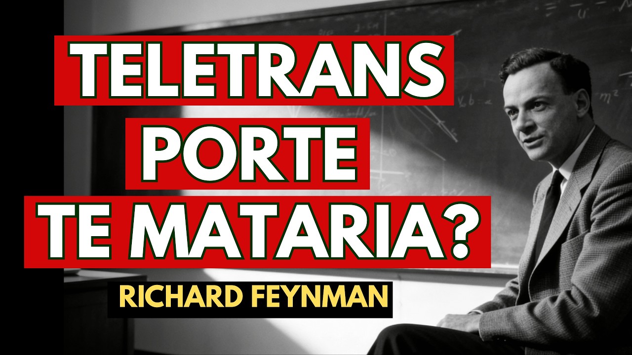 Teletransporte Seria SUICÍDIO? Feynman Ensinava Exatamente Por Quê