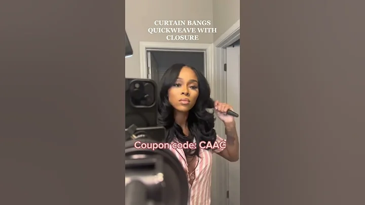 Small 2x6 Closure Quick Weave Tutorial 🔥 Affordable Human Hair Weave + Layer Cut + Curl Ft.@UlaHair