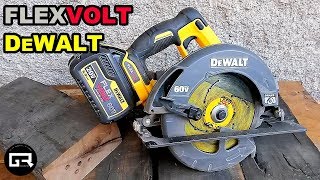 SIERRA CIRCULAR FLEXVOLT DE DEWALT - YouTube