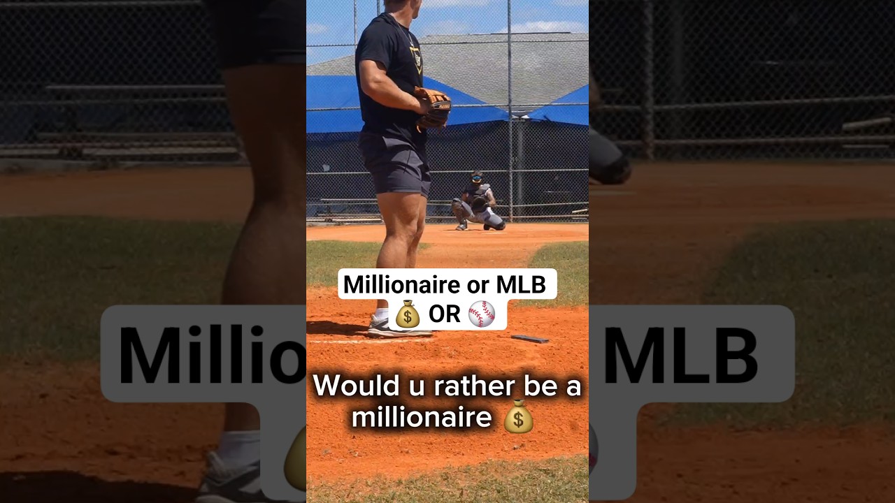Would u rather be millionaire 💰 or MLB player? ⚾️