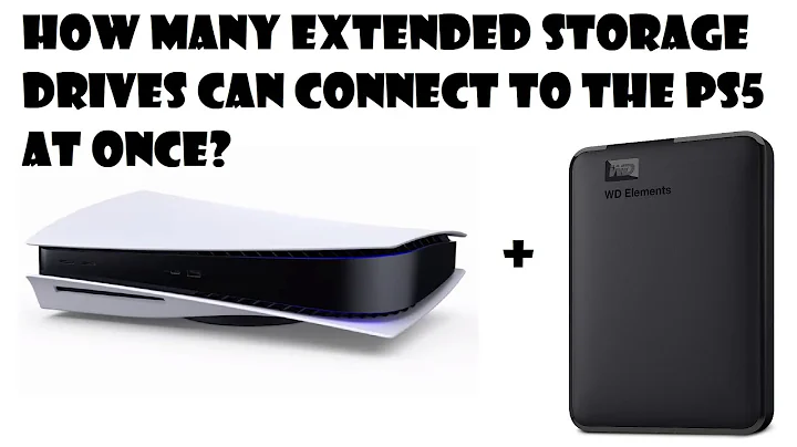 How Many External Storage Drives Can You Connect to A PS5 At Once?