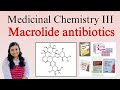 Macrolide Antibiotics | Medicinal Chemistry III | B.Pharm 6th Semester