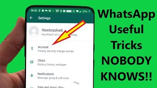 Secret-HIDDEN New WhatsApp Tricks NOBODY KNOWS (2023) screenshot 4