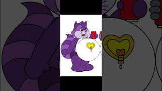 Bright Heart Raccoon Burps At Pinch Raccoon