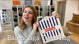 Balenciaga Mocked For Selling A Tesco Carrier Bag For Nearly 1000