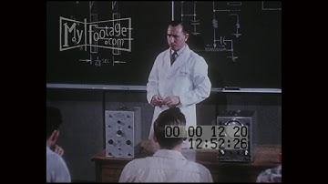 1950s DeVry Technical Institute Lecture on Electrical Currents
