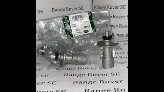 LR028136 Патрубок водяной помпы алюминиевый #rangerover и #jaguar  5,0 3,0