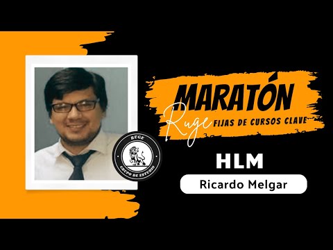 MARATÓN RUGE - HLM - RICARDO MELGAR