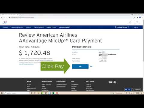 How to Pay Your Citi Credit Card Bill Online