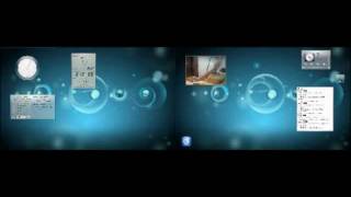 Kinect Wall Graphical Concept and Cursor Control Tech Demo