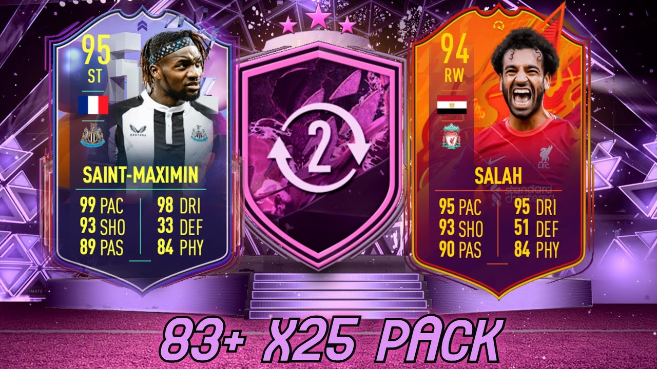 SO MANY SPECIALS! 83+ X25 SUMMER SWAPS PACK OPENED FOR FUTTIES! - FIFA 22