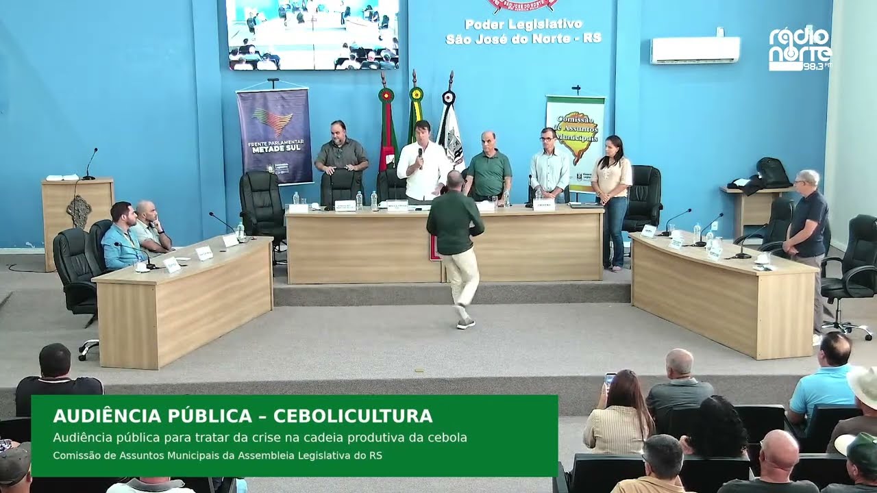 Audiência Pública para tratar da crise na cadeia produtiva da cebola em São José do Norte e região