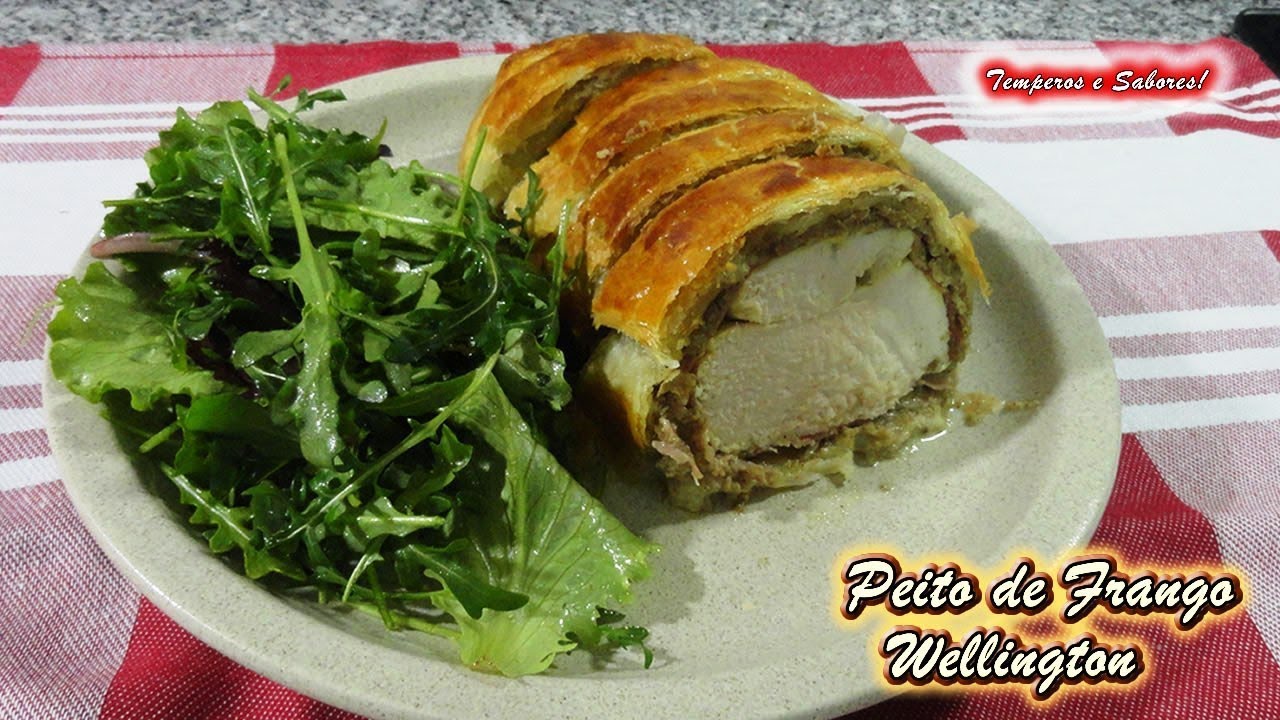 PEITO DE FRANGO WELLINGTON fácil de fazer e divinal