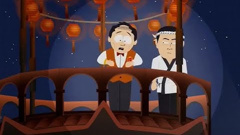 South Park - Mr. Lu Kim is White