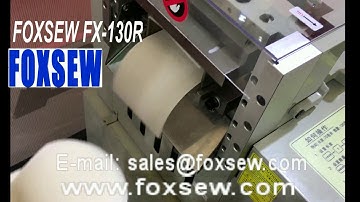 Automatic Wide Velcro Round Tape Cutting Machine