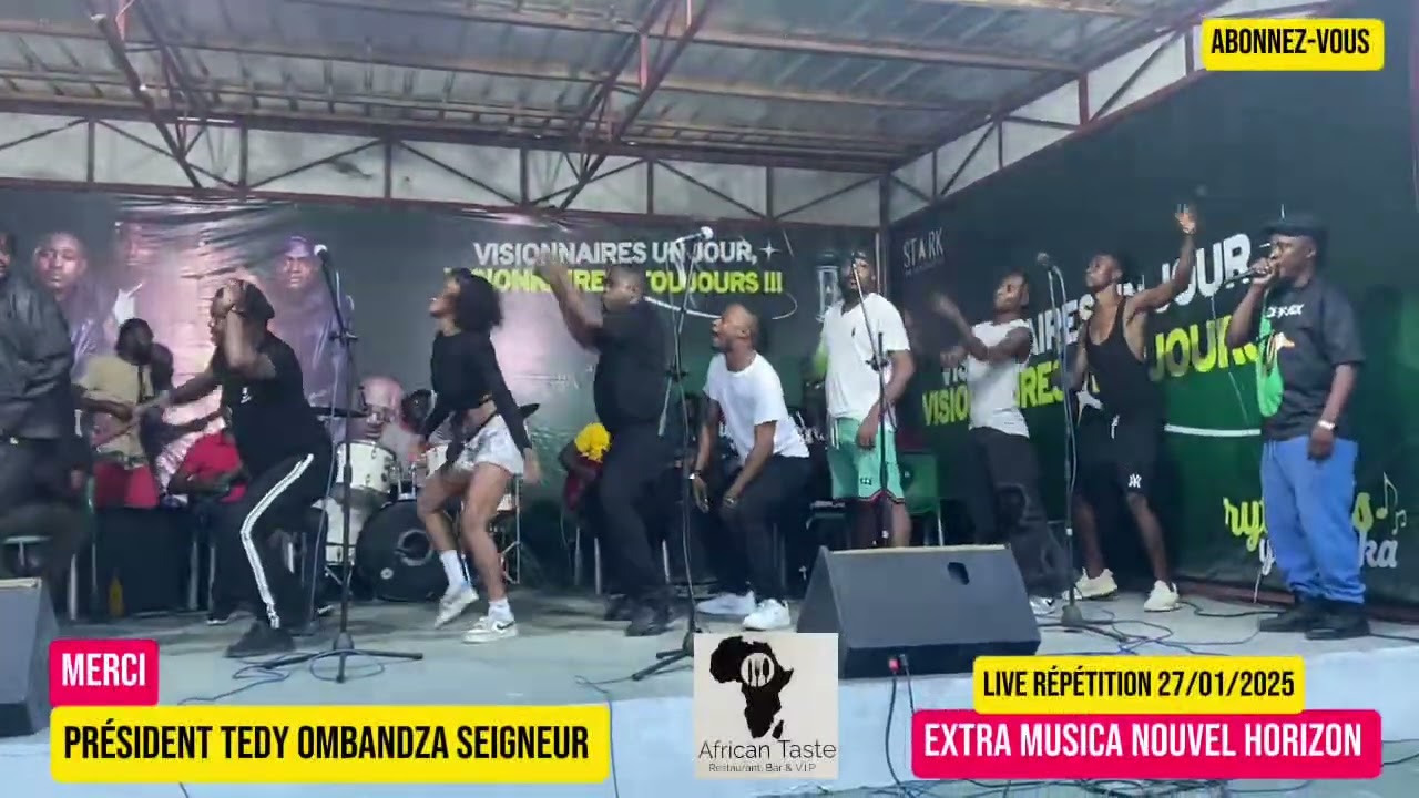 RÉPÉTITION LIVE EN ROUTE POUR PARIS EXTRA MUSICA NOUVEL HORIZON DU 27/01/2025