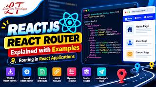 React Router Tutorial for Beginners | Routing in React JS | LearnMore Technologies
