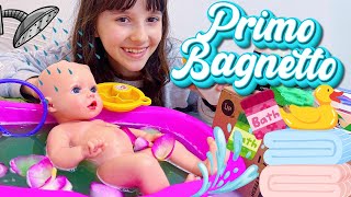 🫧Primo bagnetto🧴 a Baby Rose 👶🎀