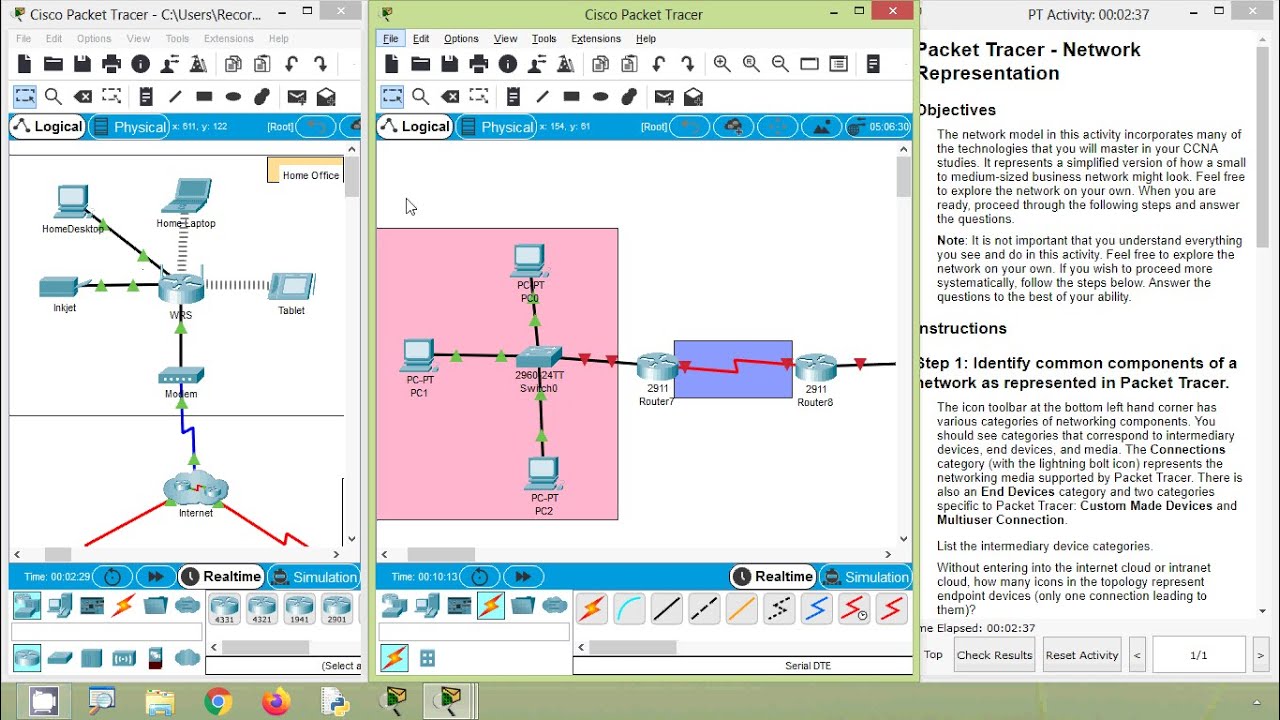 The Routing Table (3.5) > Cisco Networking Academy's Introduction