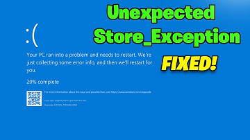How To Fix Unexpected Store Exception (Blue Screen Error BSOD) in Windows 11 - NEW 2025